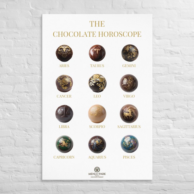 The Chocolate Horoscope - Canvas Prints