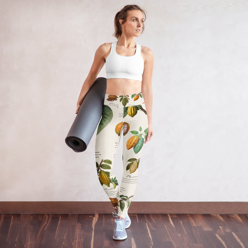 Cacao: Varieties of the World - Yoga Pants