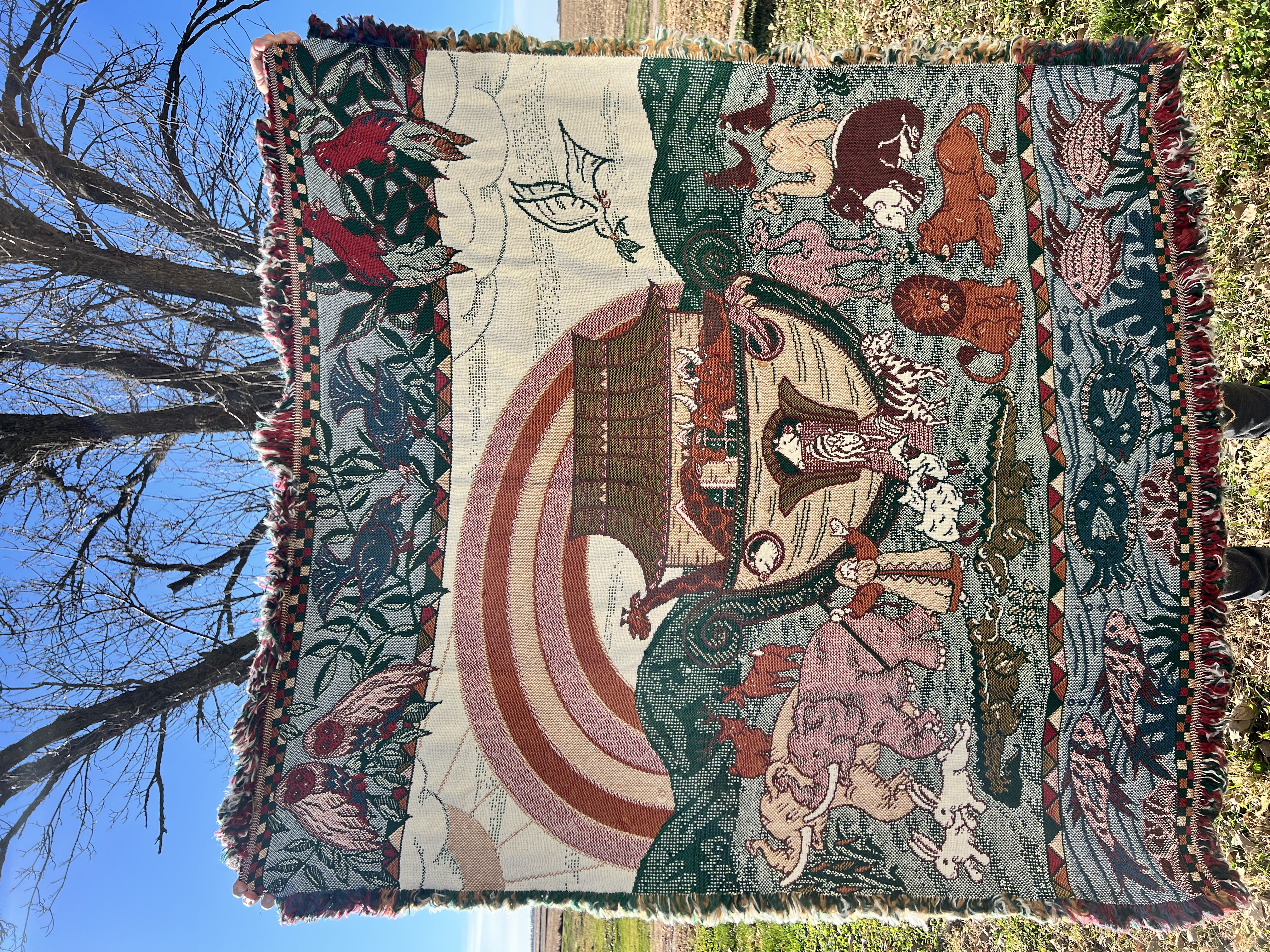 Noah's Ark Throw Sweatshirt