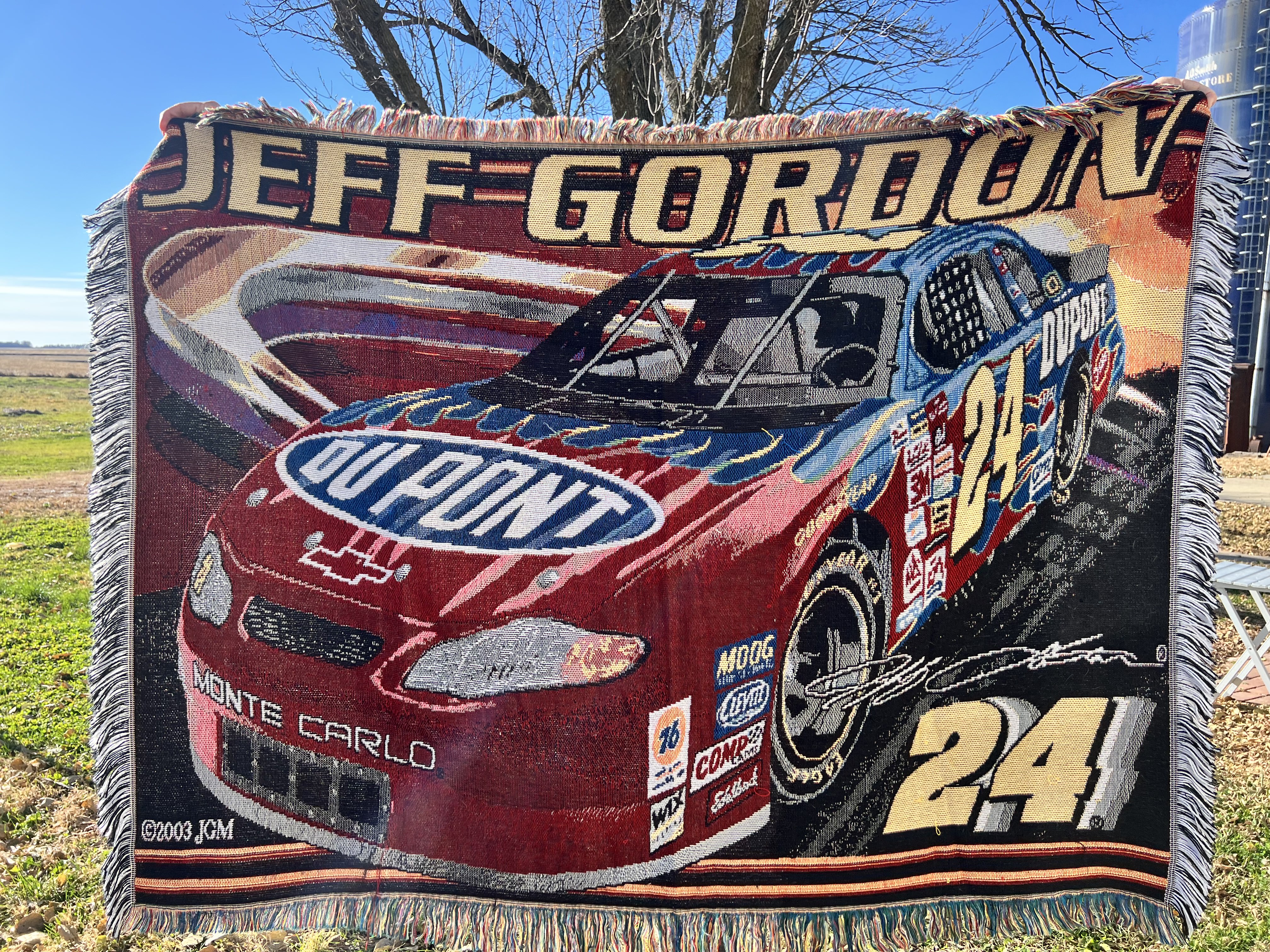 Jeff Gordon Throw Sweatshirt