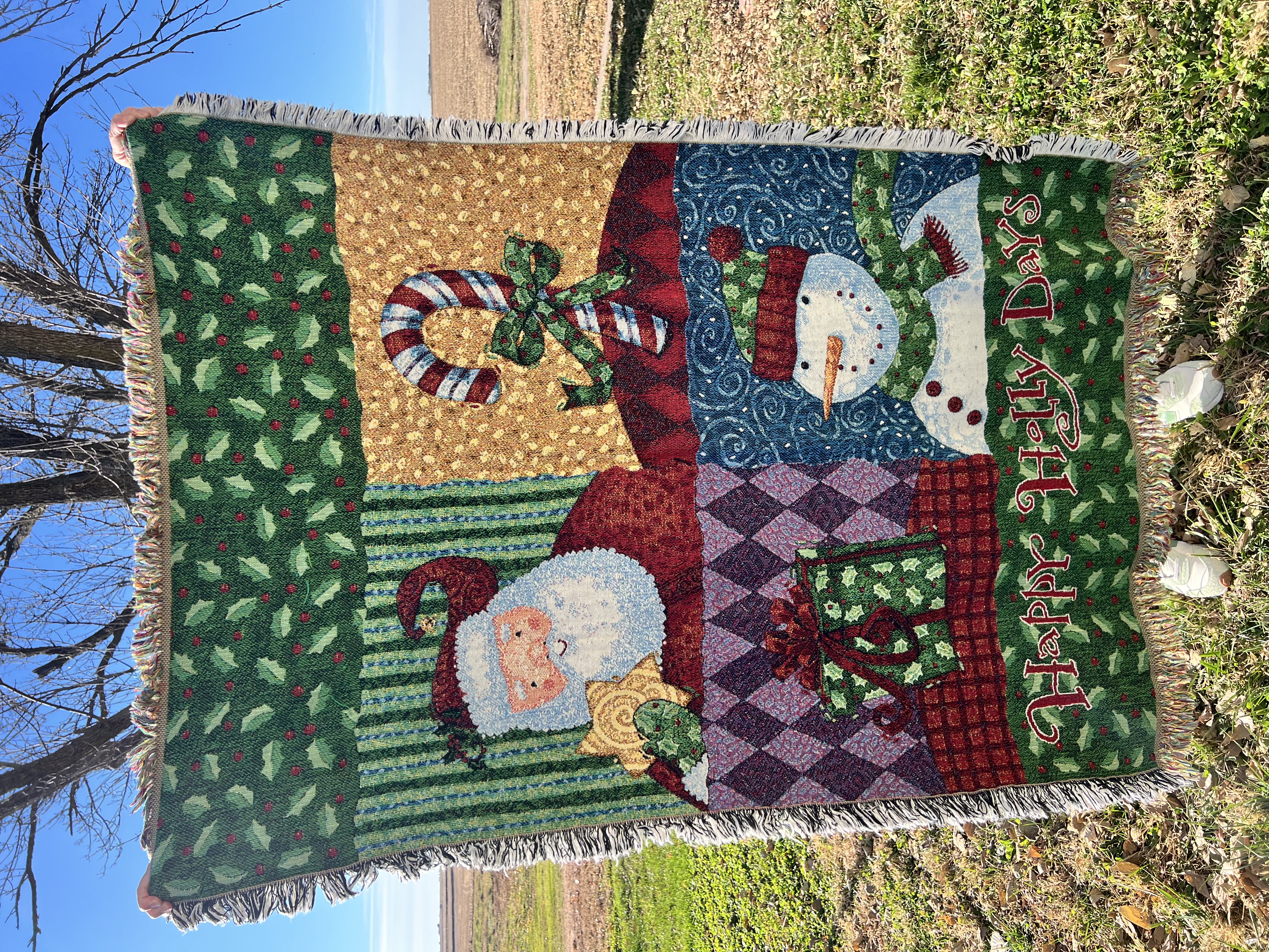 Santa Throw Sweatshirt