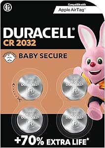 Duracell CR2032 Lithium-knoopcelbatterijen 3V 4 stuks