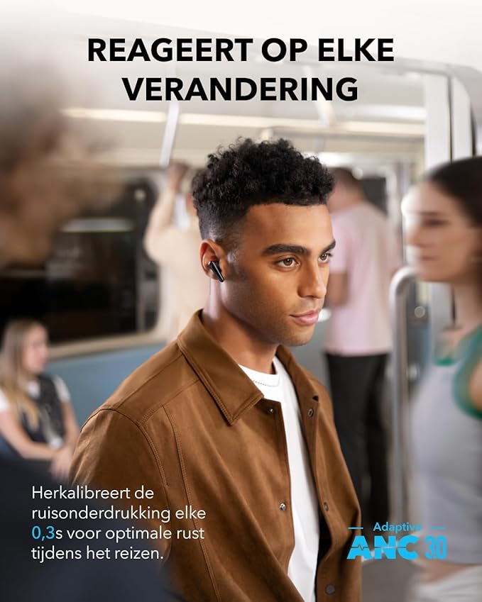 Draadloze oordopjes met ruisonderdrukking