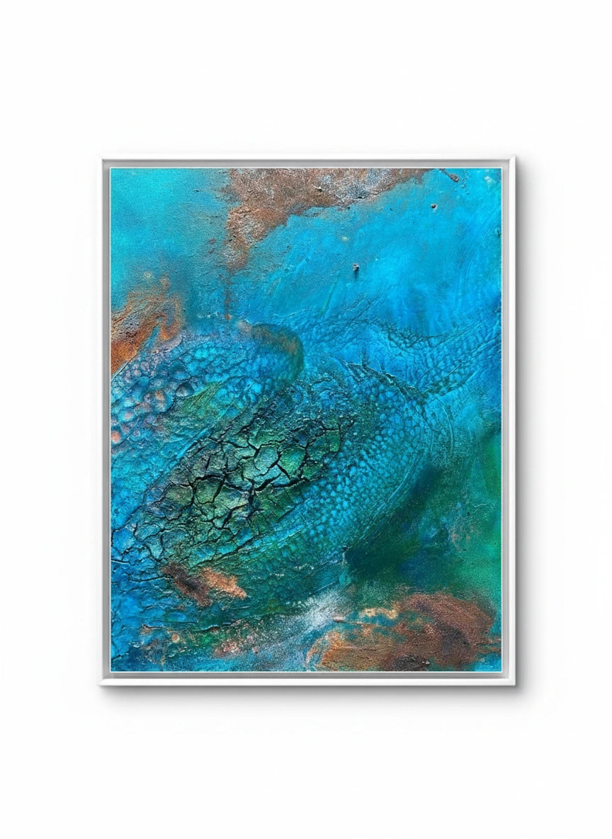 Abstract Ocean Art Painting