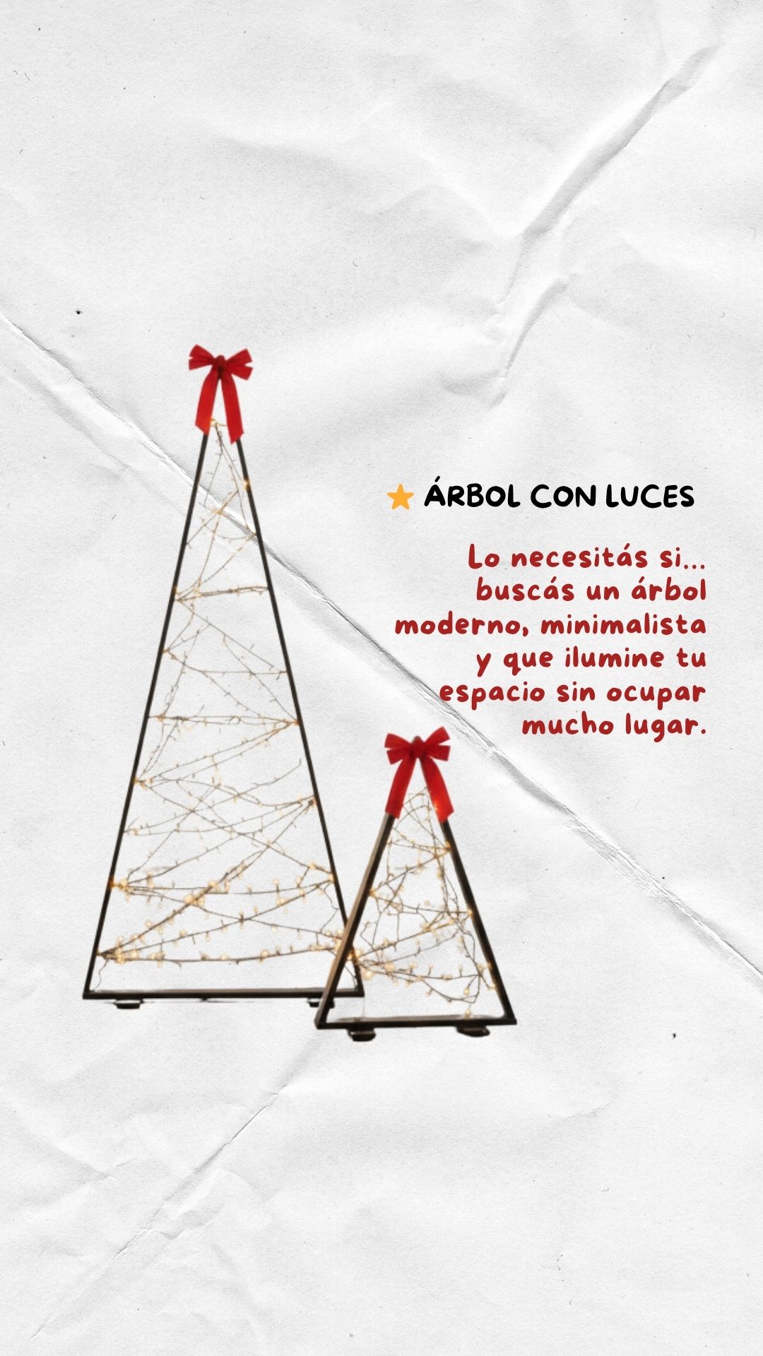 PAR DE ARBOL CON LUCES