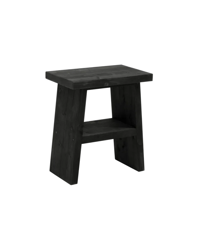 BANCO O MINI MESA TOTAL BLACK