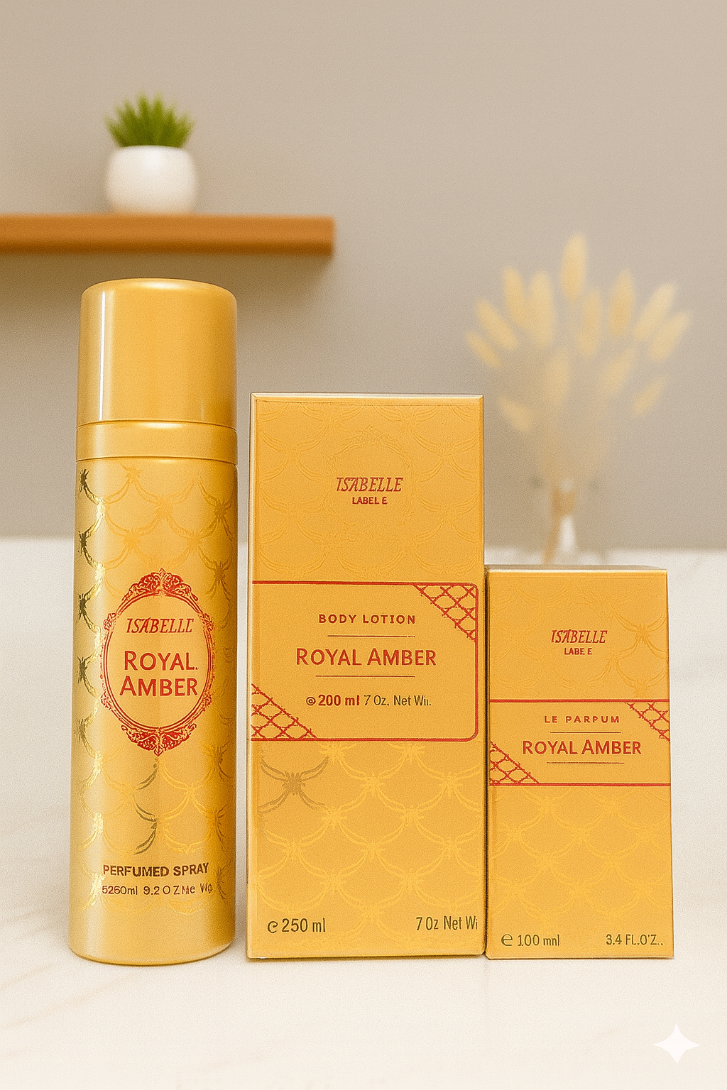 Conjunto Royal Amber