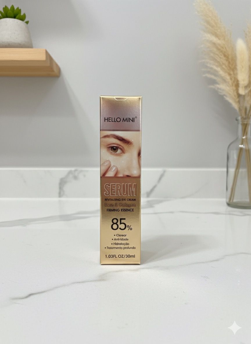 Sérum Revitalizante - Rosa e colágeno