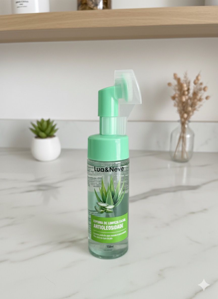Espuma de Limpeza Facial - Lua e Neve