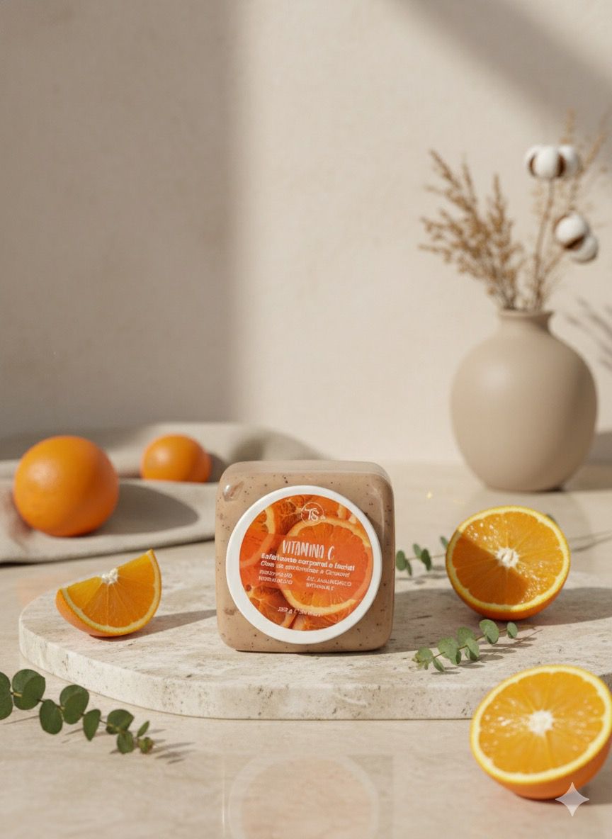 Esfoliante Corporal e Facial - Vitamina C