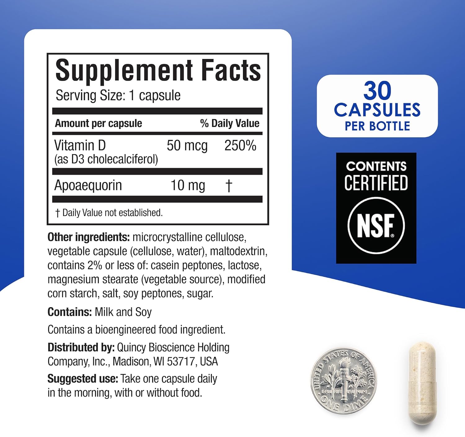 Prevagen Regular Strength - 30 Capsules