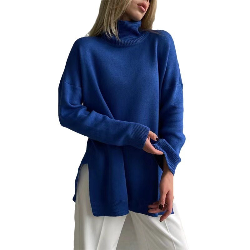 Women’s Classic-Fit Lightweight Mockneck Sweater