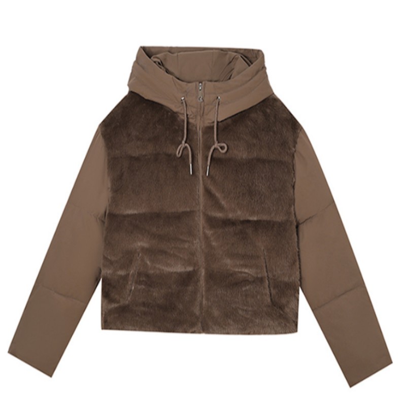 Winter Short Plush Padded Jacket