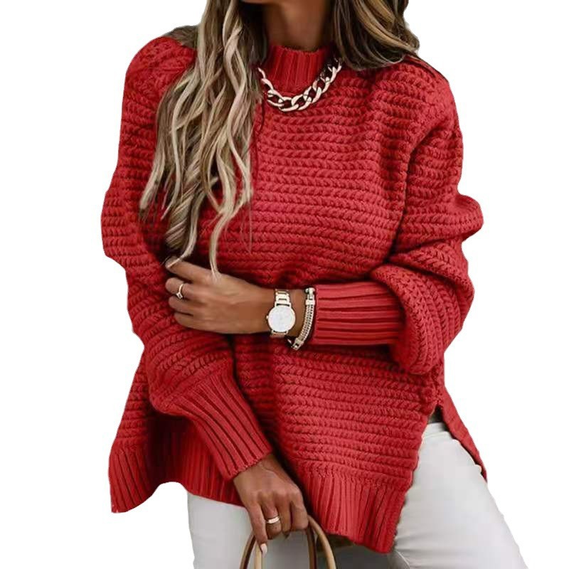 Women’s Lightweight Cable Knit Pullover Sweater