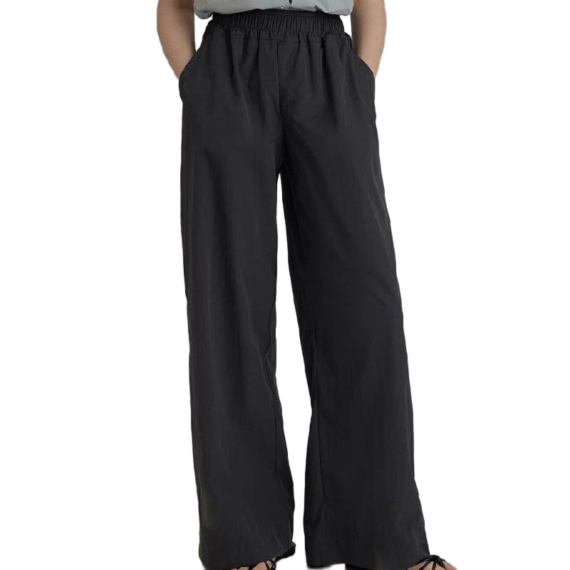 Women’s Lightweight Sun-Protective Elastic Waist Straight-Leg Casual Pants