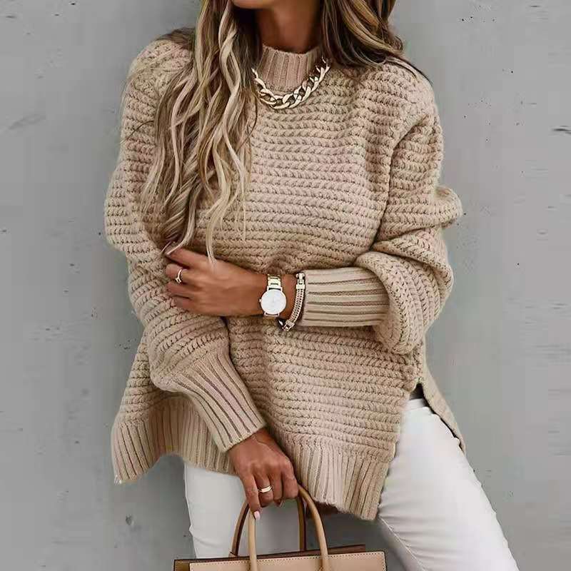 Women’s Lightweight Cable Knit Pullover Sweater
