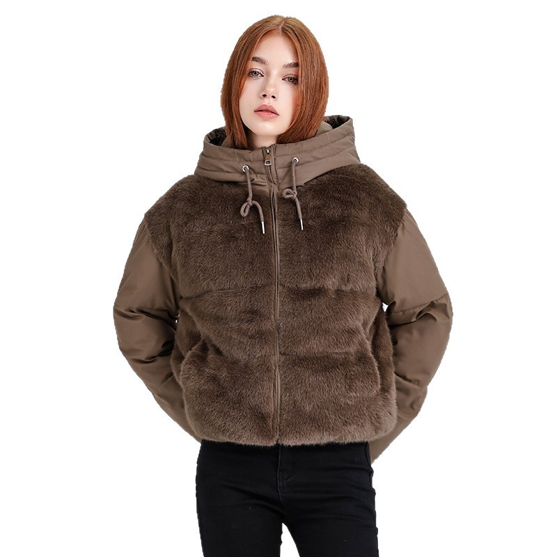 Winter Short Plush Padded Jacket
