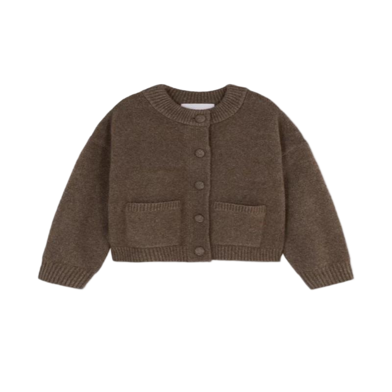 Fall Winter Casual O-Neck Knit Cardigan