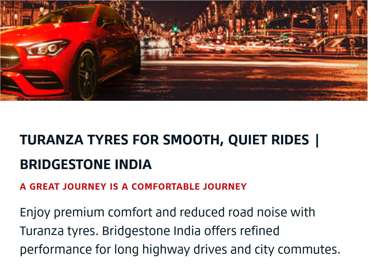 ONE PITSTOP – Bridgestone Tyres