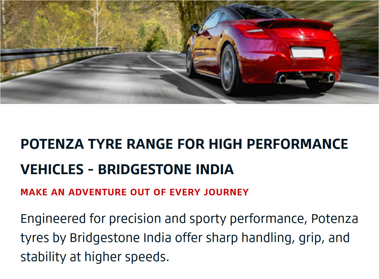 ONE PITSTOP – Bridgestone Tyres