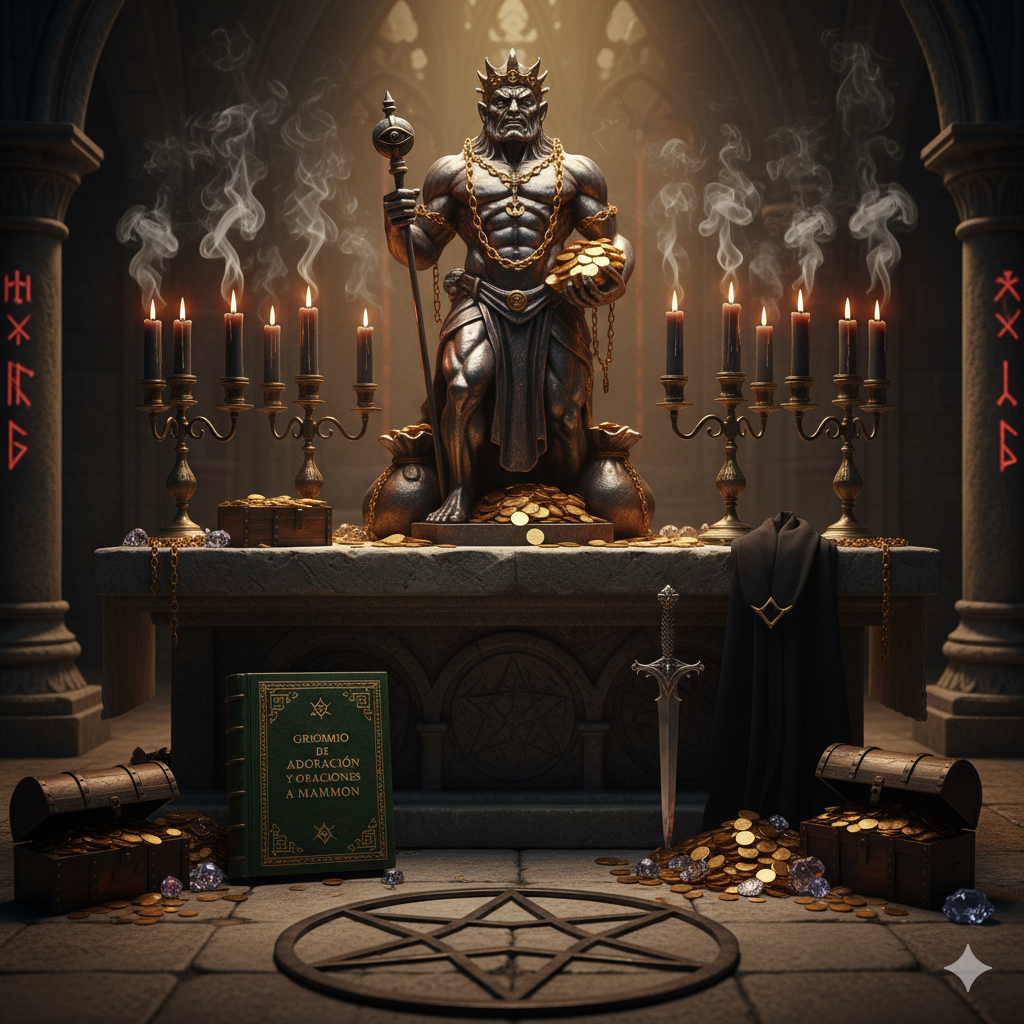 Altar de Invocación de Mammon