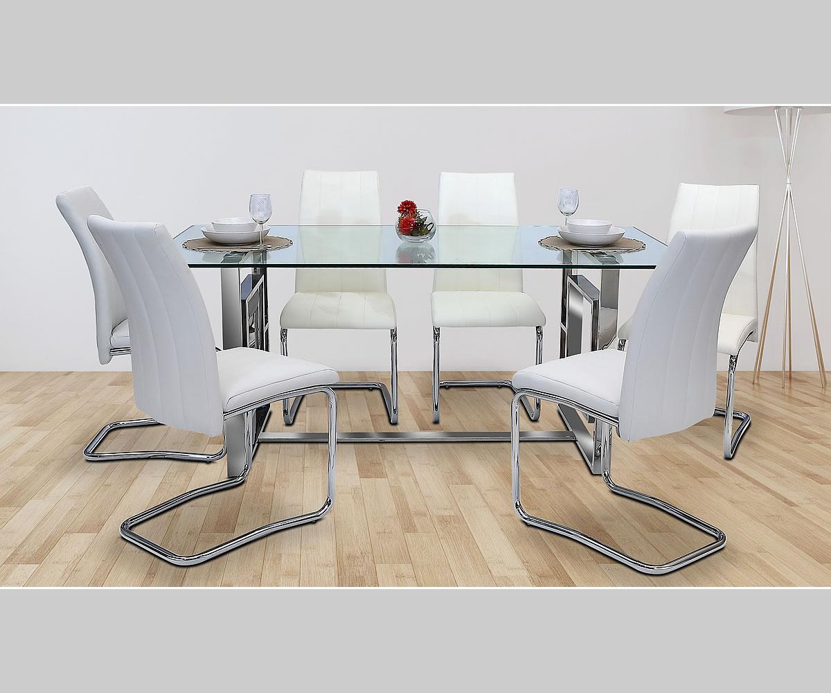 Dorothea Glass Dining Set