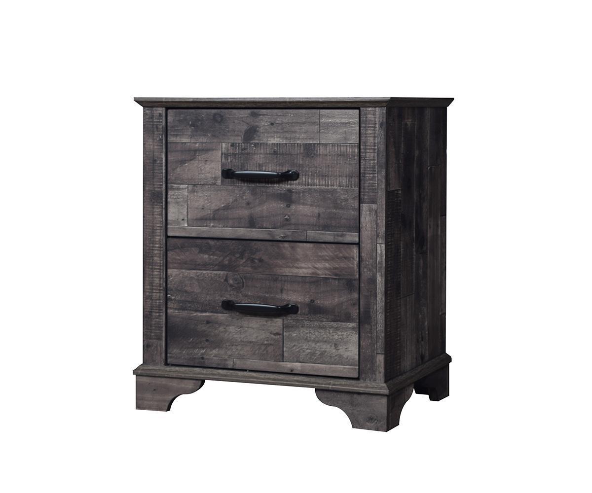 Rustic Grey Bedroom Set