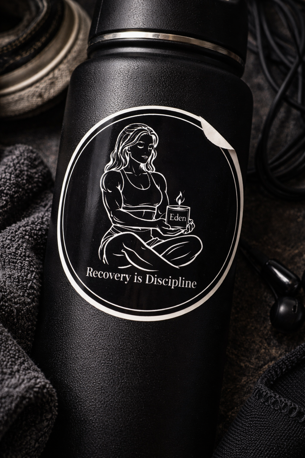 Recovery is Discipline Sticker