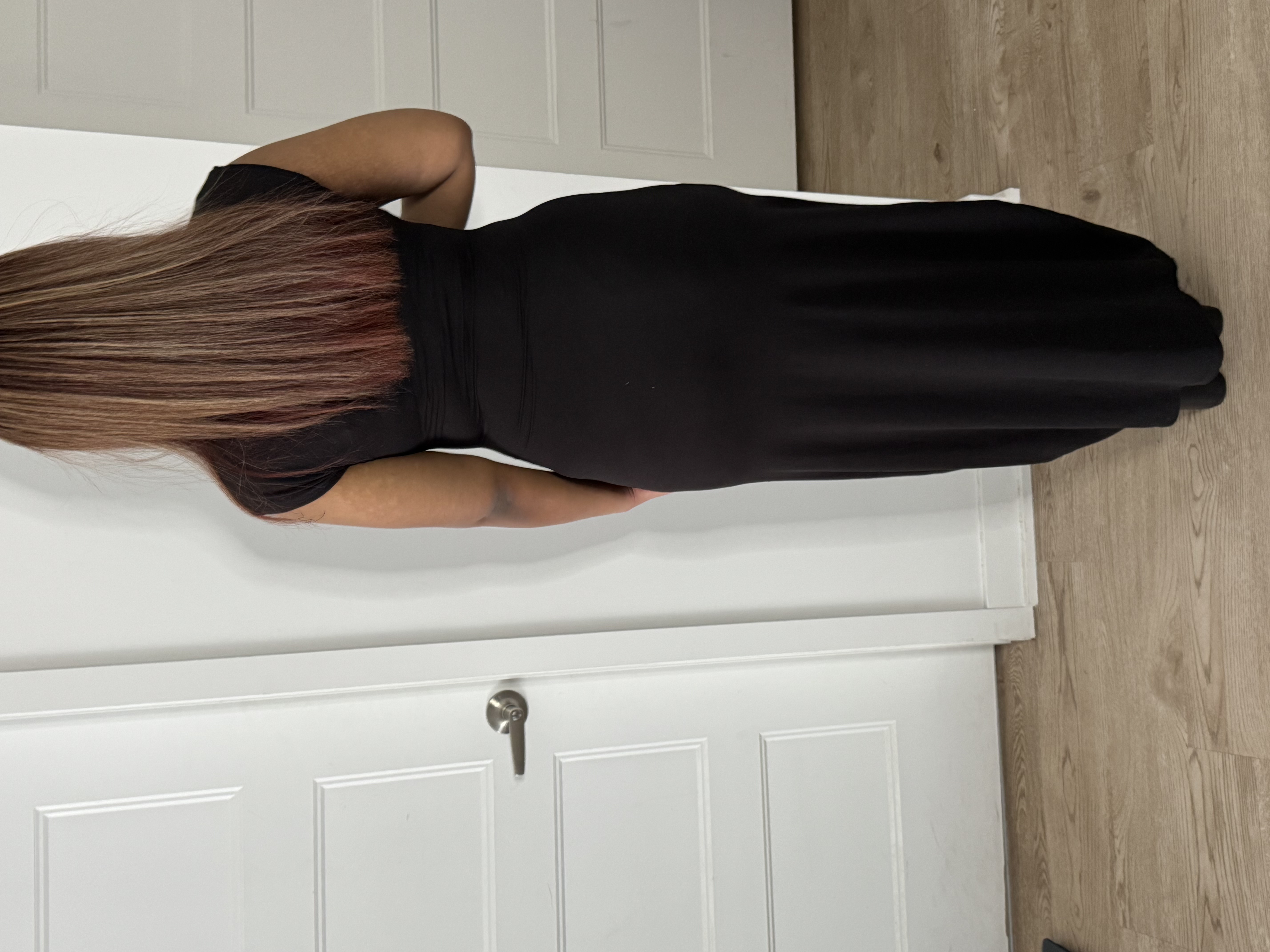 Elegant Black Maxi Dress