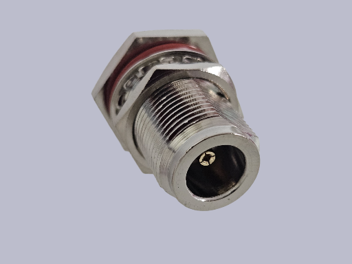 SMA Female to N Female Bulkhead DD mounting hole 