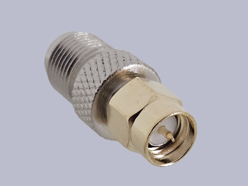 RF SMA Male to F Female Coaxial Adapter 