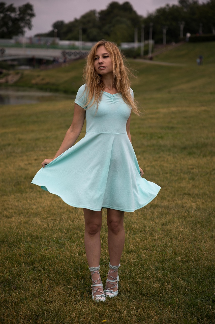 Light Blue Summer Dress
