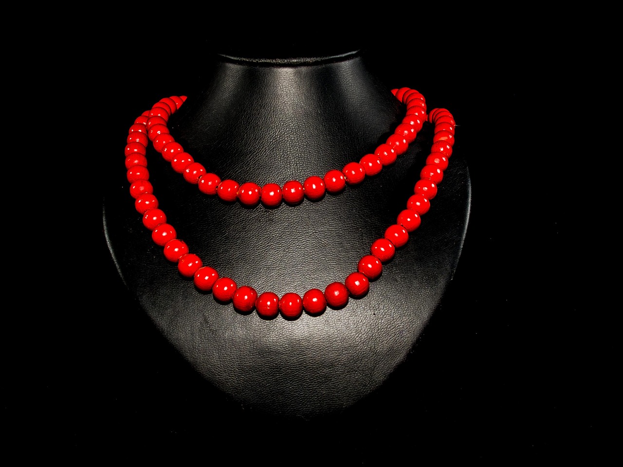 Red Bead Necklace