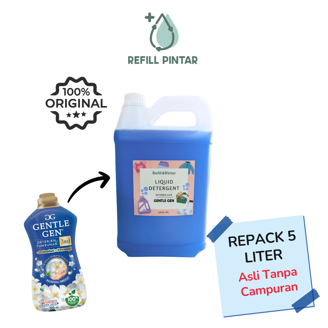 Gentle Gen Liquid Detergent Repack 5L