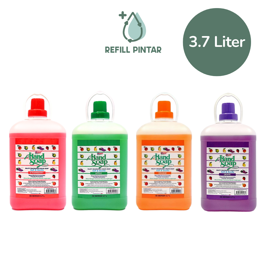 Liquid Hand Wash Yuri Refill 325ml/3.7L