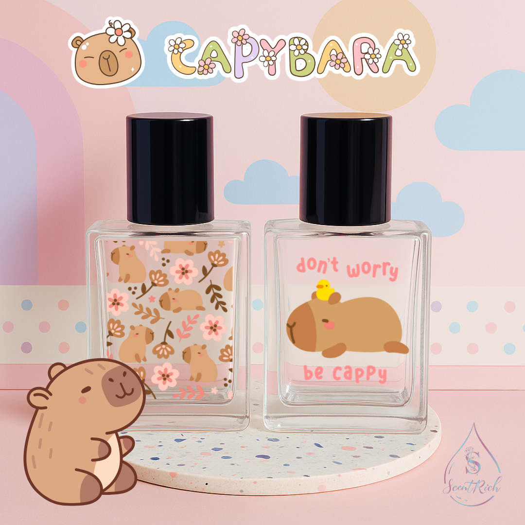 30 ML/1 oz Capybara Perfume Glass Bottle