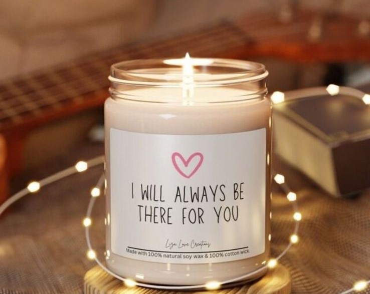 Wickory Personalized Candle