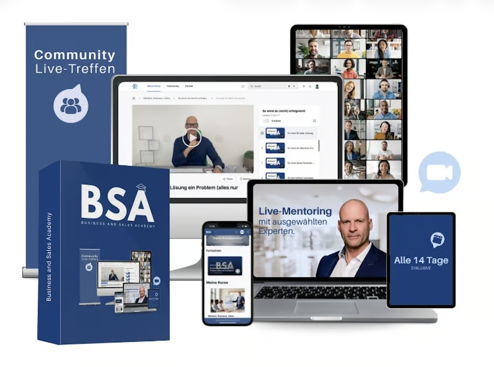 Zugang zur Business und Sales Academy (6 Monate)