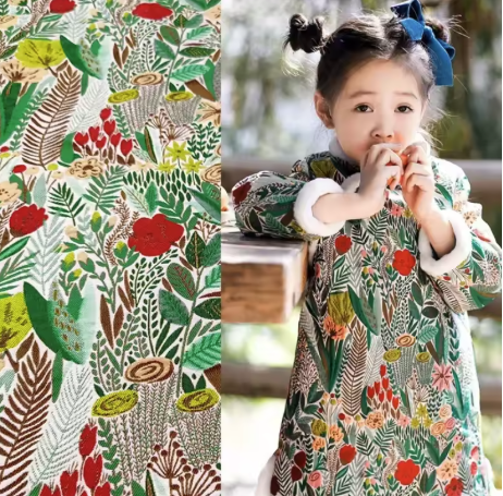 Floral Pattern Children's Dress