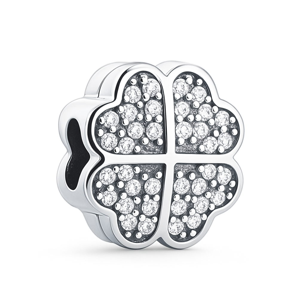 Four-leaf Clover Charm
