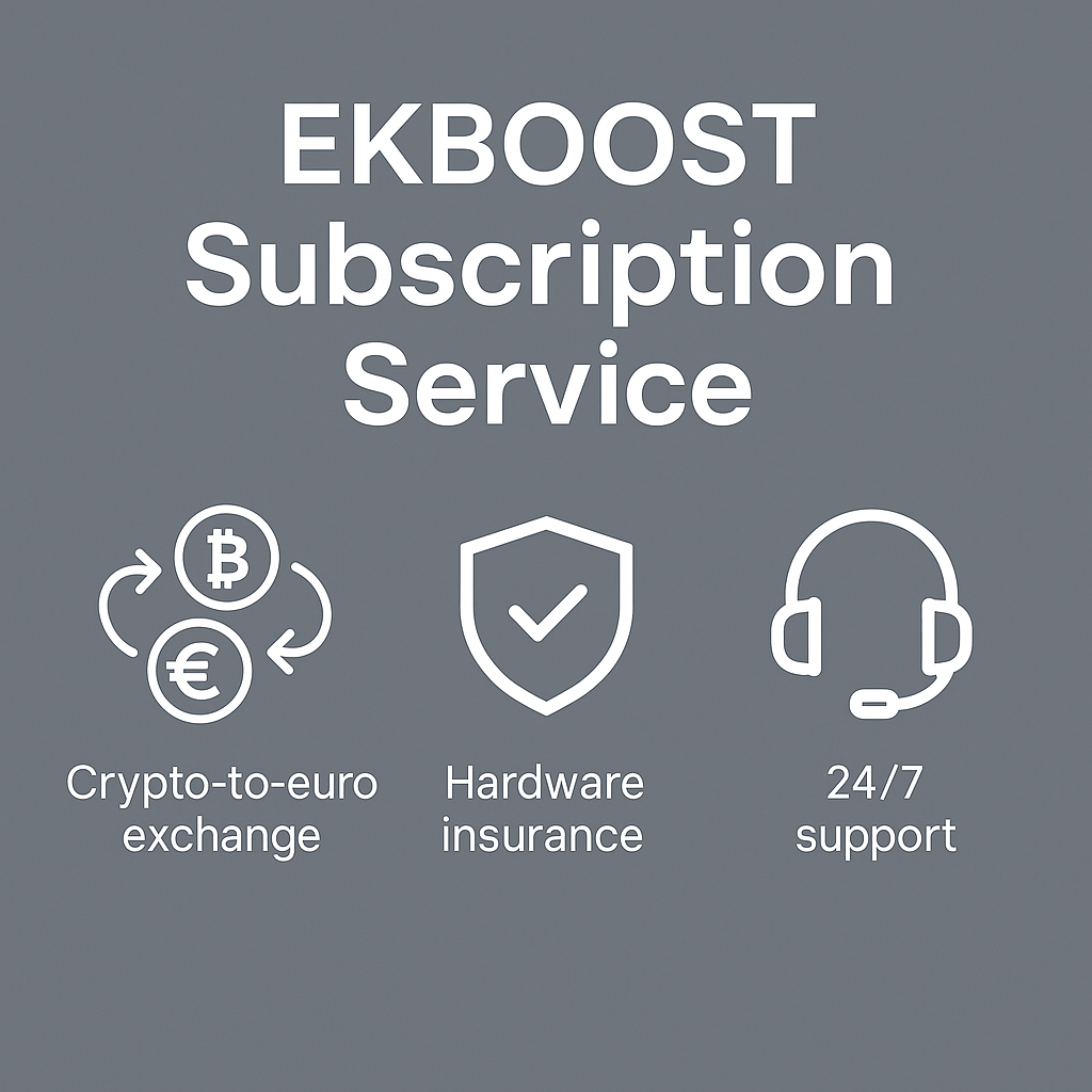 EKBOOST Subscription Service