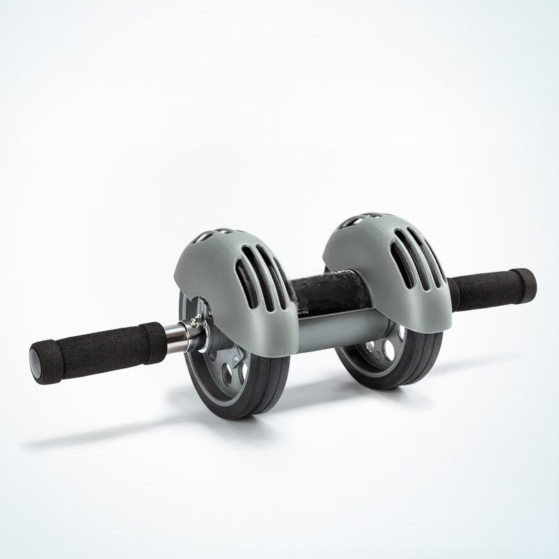 Auto-Return Dual Ab Wheel – Silent Core Roller for Abdominal Workouts