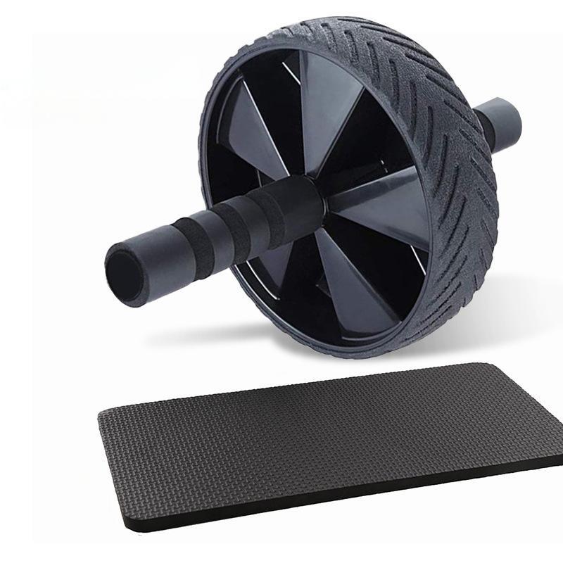18-Inch Home Ab Wheel – Silent Core Roller with Push-Up Assistance