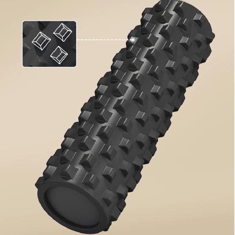 Solid Spiky Foam Roller – Muscle Relaxation Massage Stick
