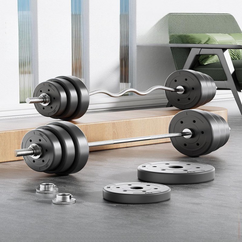 Adjustable Single Straight Bar Dumbbell