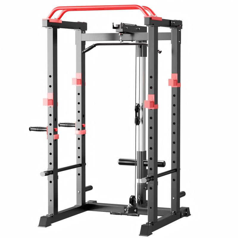 Home Multi-Function Squat Rack – Bench Press and Training Power Cage 