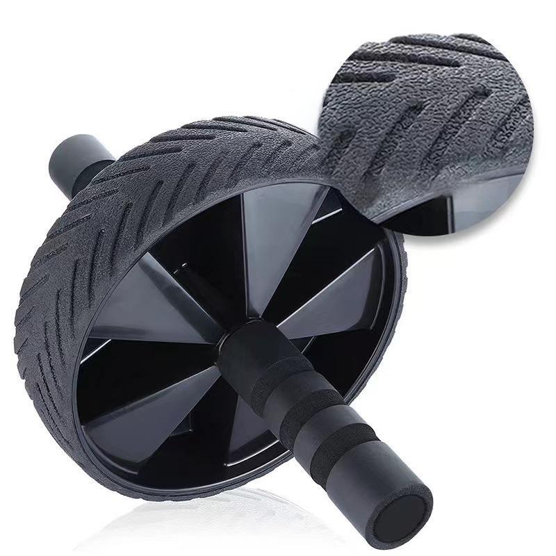 18-Inch Home Ab Wheel – Silent Core Roller with Push-Up Assistance