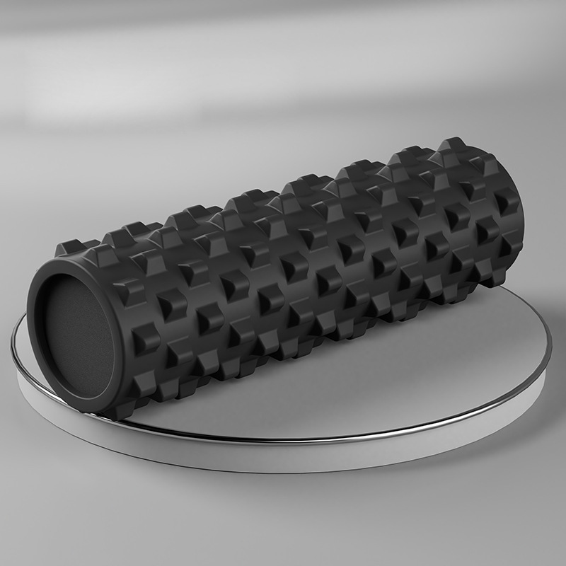 Solid Spiky Foam Roller – Muscle Relaxation Massage Stick