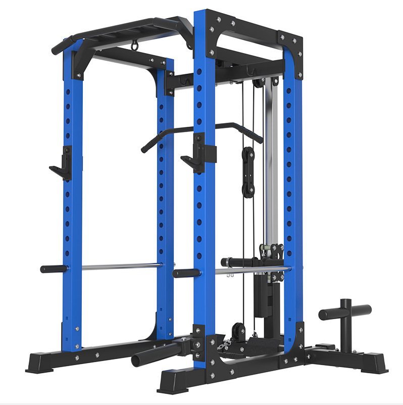 Home Multi-Function Training Rack – Fly, Squat, and Bench Press Combo