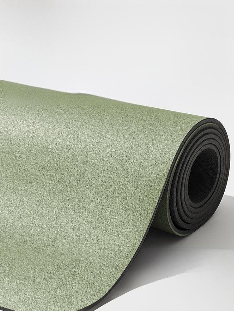 Matte PU Rubber Yoga Mat – Non-Slip, Durable, Shock-Absorbing Fitness Mat